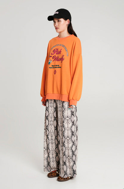 WISDOM SWEATER ORANGE