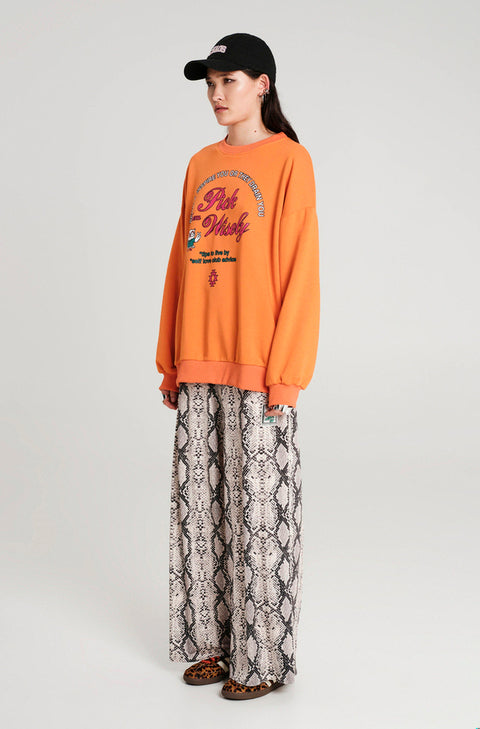 WISDOM SWEATER ORANGE