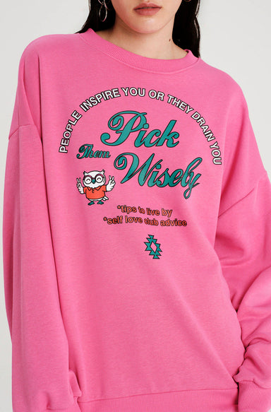 WISDOM SWEATER FUCHSIA