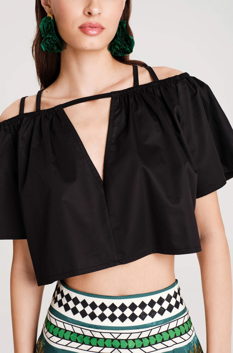  HIBISCUS CROP TOP - Vesta Donna 