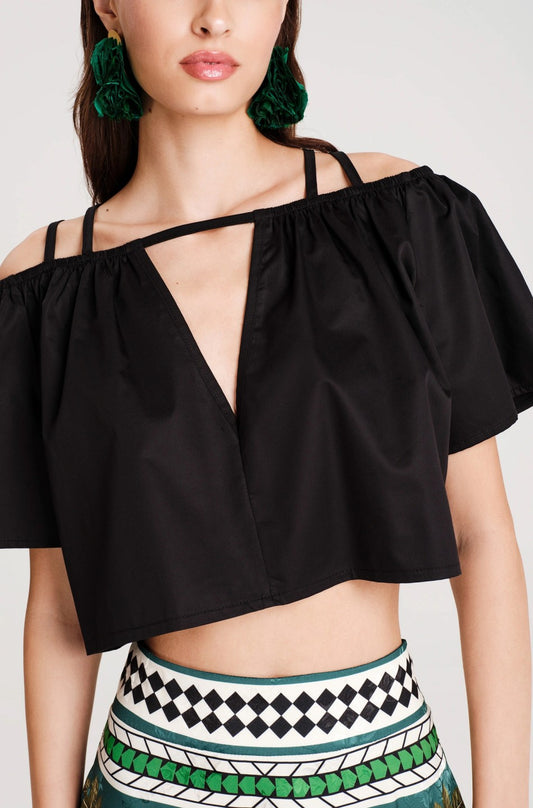  HIBISCUS CROP TOP - Vesta Donna 