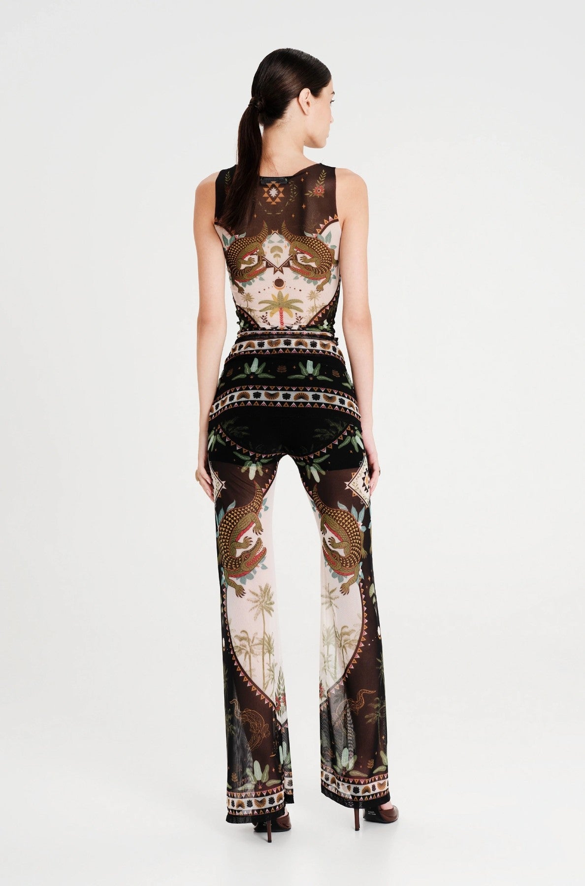  REPTILE TOP - Mesh - Vesta Donna 