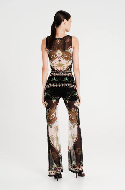  REPTILE TOP - Mesh - Vesta Donna 