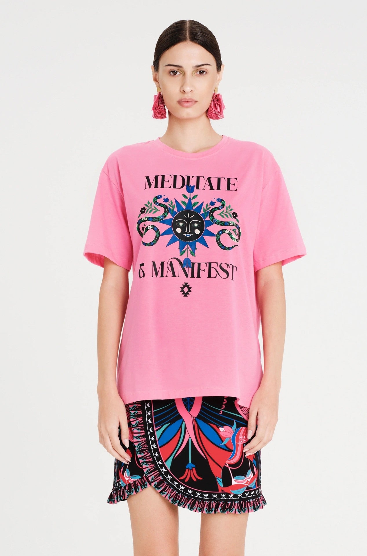  MANIFESTATION T-SHIRT PINK - Vesta Donna 