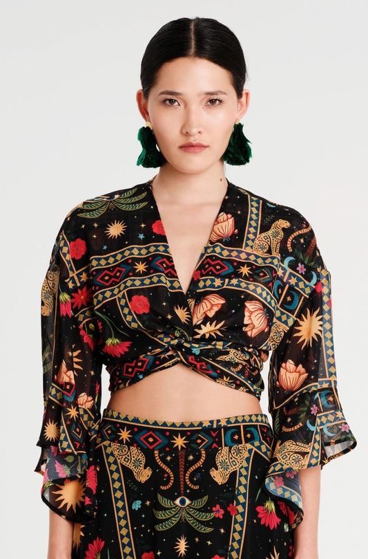  ETERNITY WRAP BLOUSE - Vesta Donna 