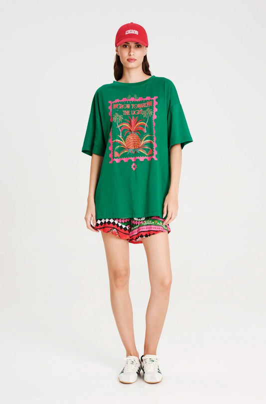 PINA-COLADA T-SHIRT GREEN - Vesta Donna 