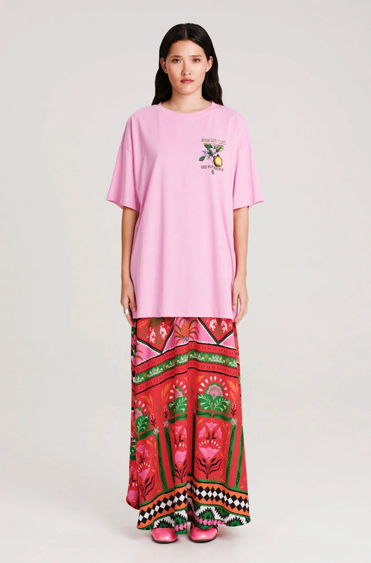  LEMON-DROP T-SHIRT PINK - Vesta Donna 