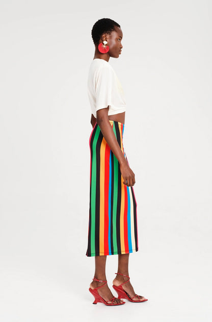  ENIGMA CROP TOP OFF WHITE - Vesta Donna 