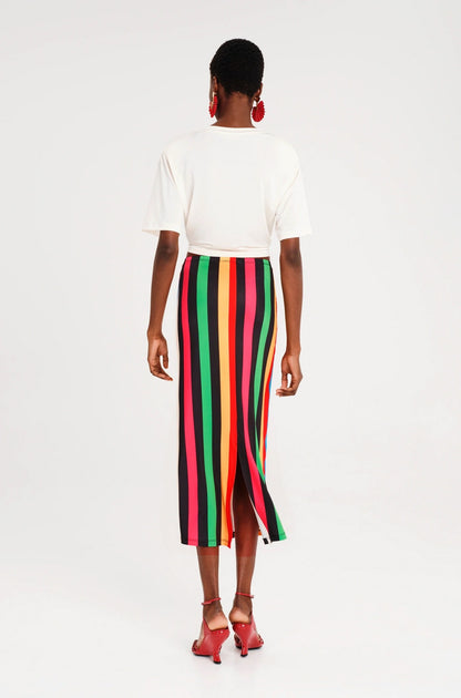  ENIGMA CROP TOP OFF WHITE - Vesta Donna 