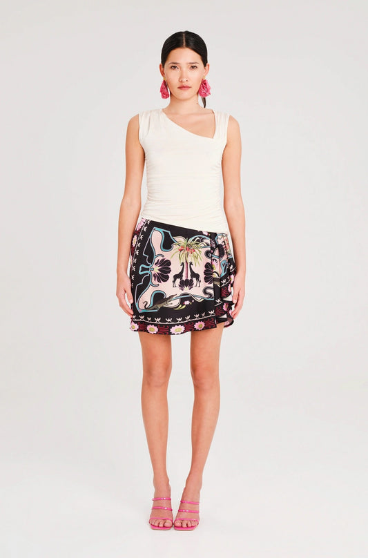 TEMPLE TOP OFF WHITE