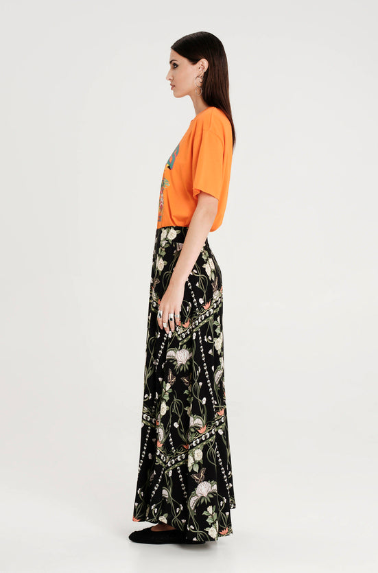 WILDFLOWERS MAXI SKIRT