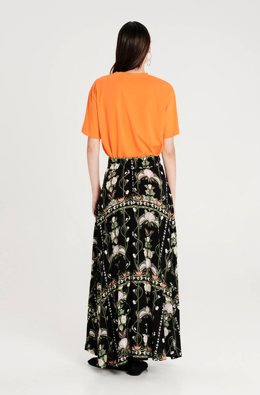 WILDFLOWERS MAXI SKIRT