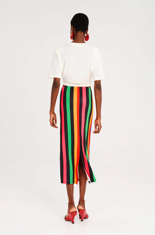 RHYTHUM MIDI SKIRT