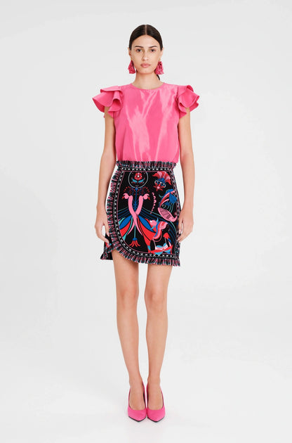  COSMOLOGY MINI SKIRT - Vesta Donna 