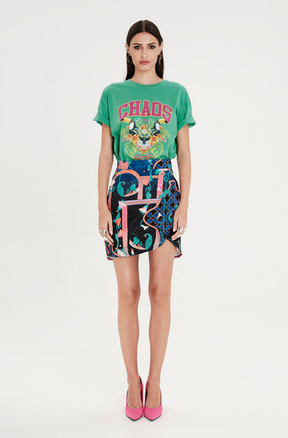 EPOQUE ASYMMETRIC SKIRT