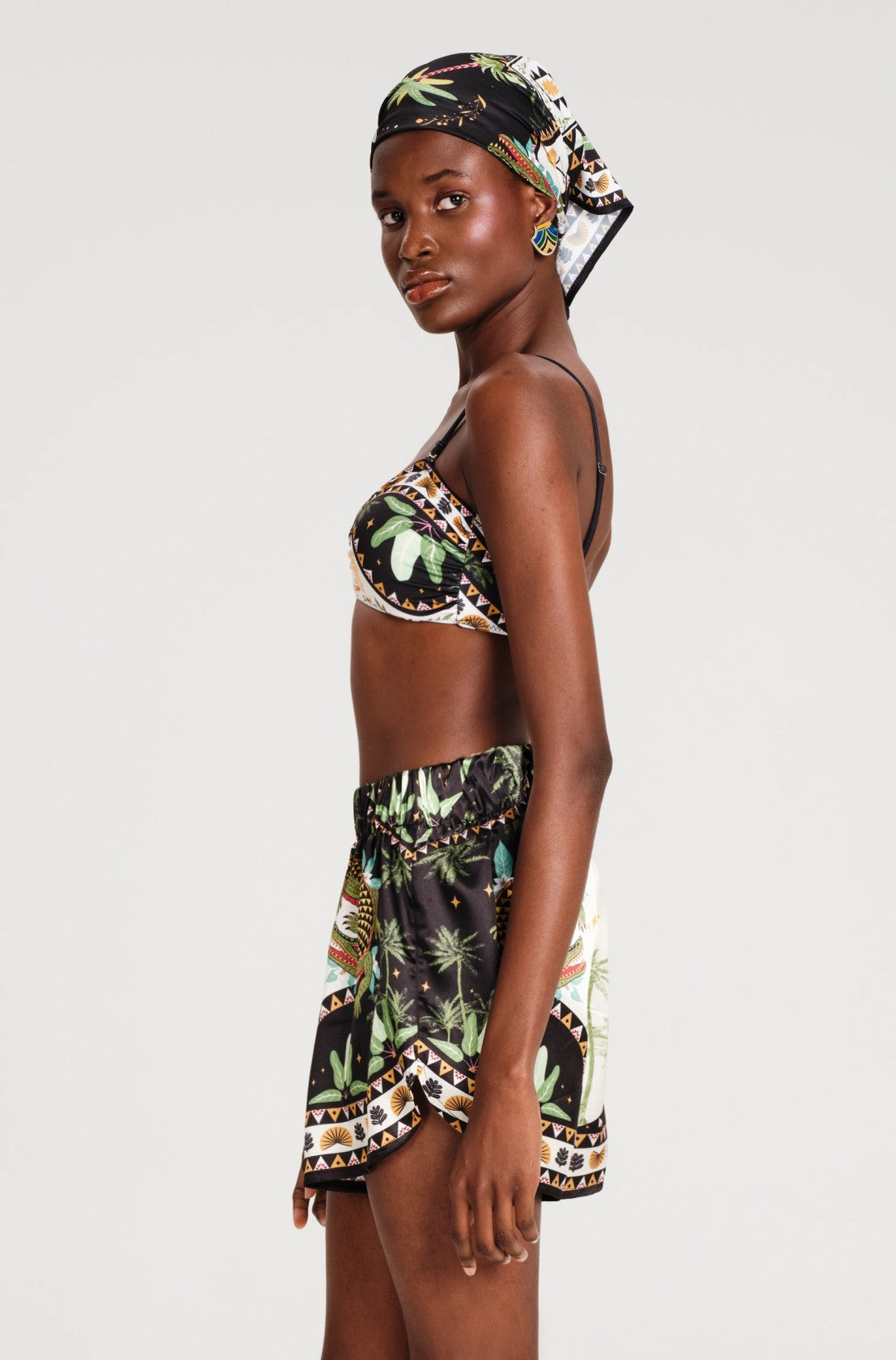  REPTILE SHORTS - Silky - Vesta Donna 