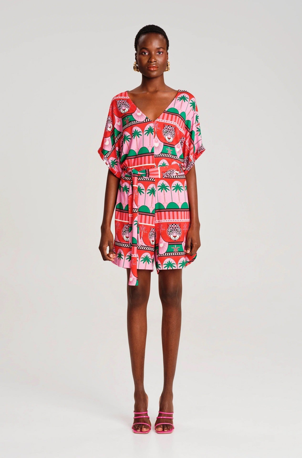 FANTASIA PLAYSUIT- Viscose