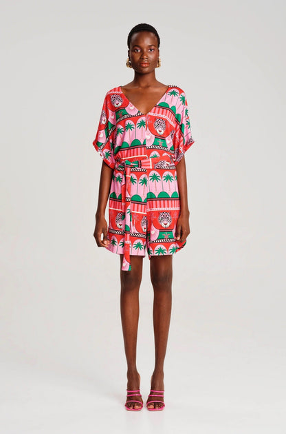 FANTASIA PLAYSUIT- Viscose