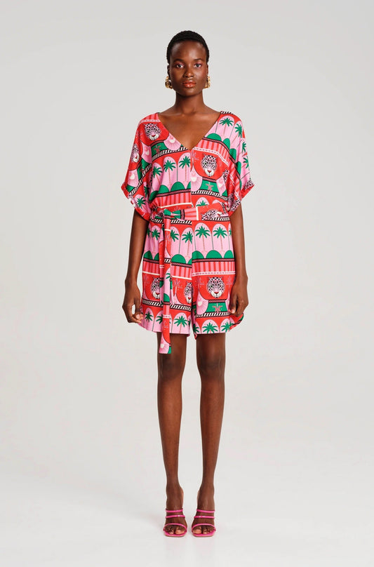 FANTASIA PLAYSUIT- Viscose