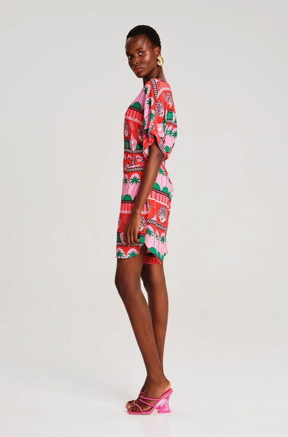 FANTASIA PLAYSUIT- Viscose