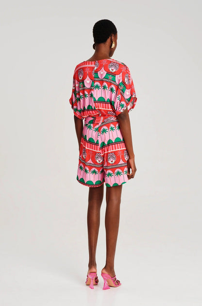 FANTASIA PLAYSUIT- Viscose