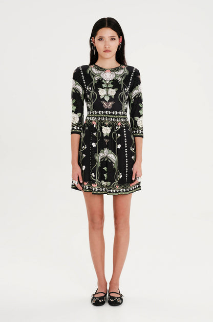 WILDFLOWERS SHORT DRESS