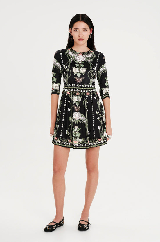 WILDFLOWERS SHORT DRESS