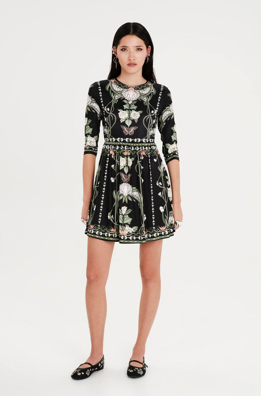 WILDFLOWERS SHORT DRESS