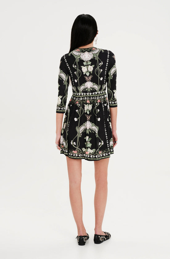 WILDFLOWERS SHORT DRESS