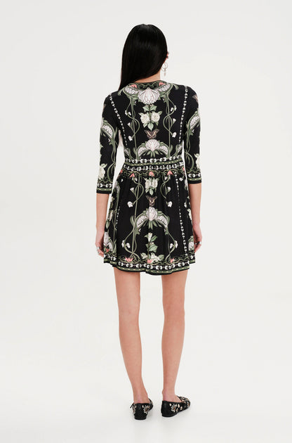 WILDFLOWERS SHORT DRESS