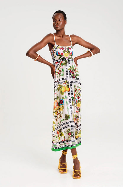  TUTTI-FRUTTI DRESS - Vesta Donna 