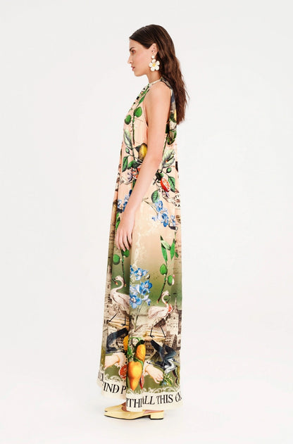  CITRUS LONG DRESS - Jacquard - Vesta Donna 