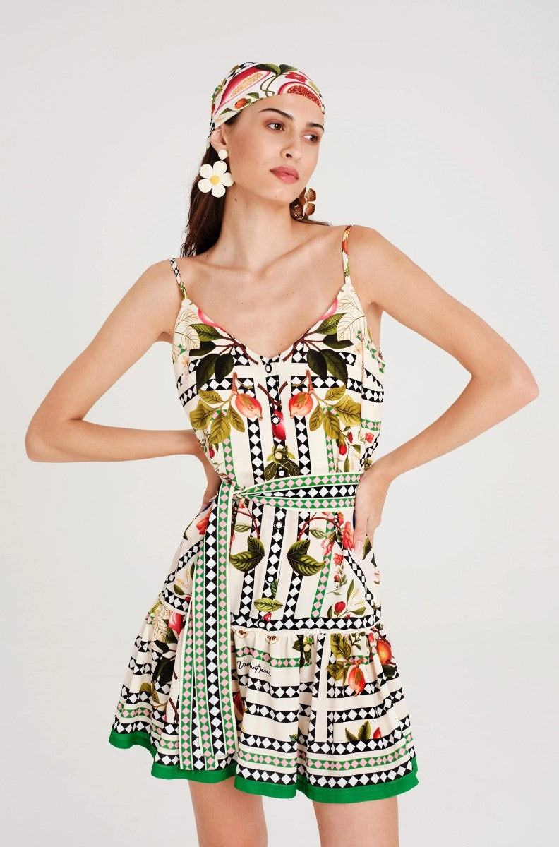  TUTTI-FRUTTI SHORT DRESS - Vesta Donna 