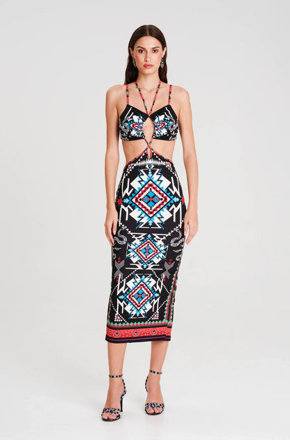 TREASURE CUT-OUT DRESS