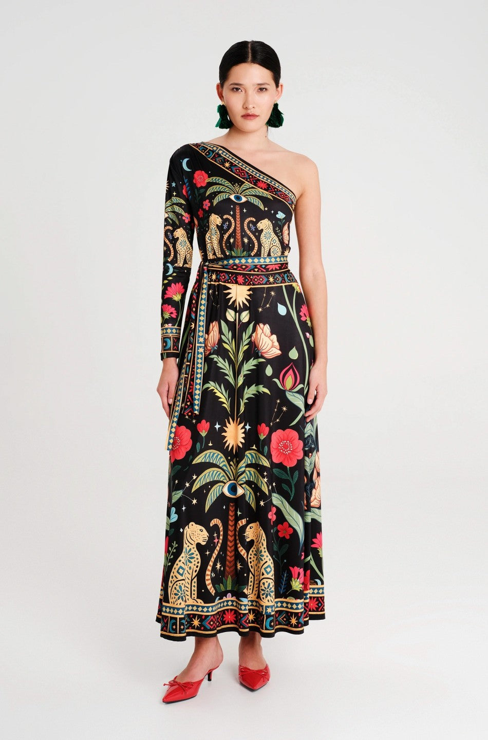  ETERNITY ONE SHOULDER LONG DRESS - Vesta Donna 
