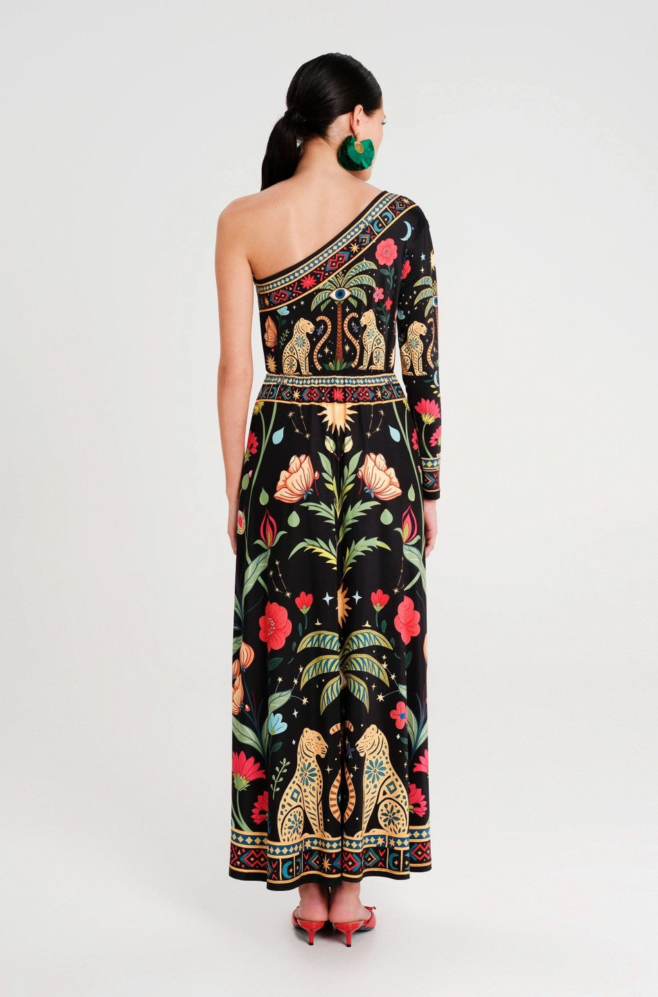  ETERNITY ONE SHOULDER LONG DRESS - Vesta Donna 