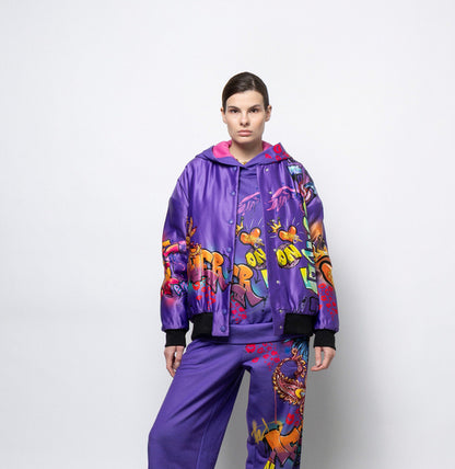  BEATRICE JACKET PURPLE - Vesta Donna 