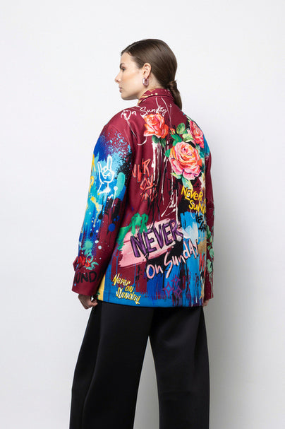 ADIRA JACKET BORDEAUX