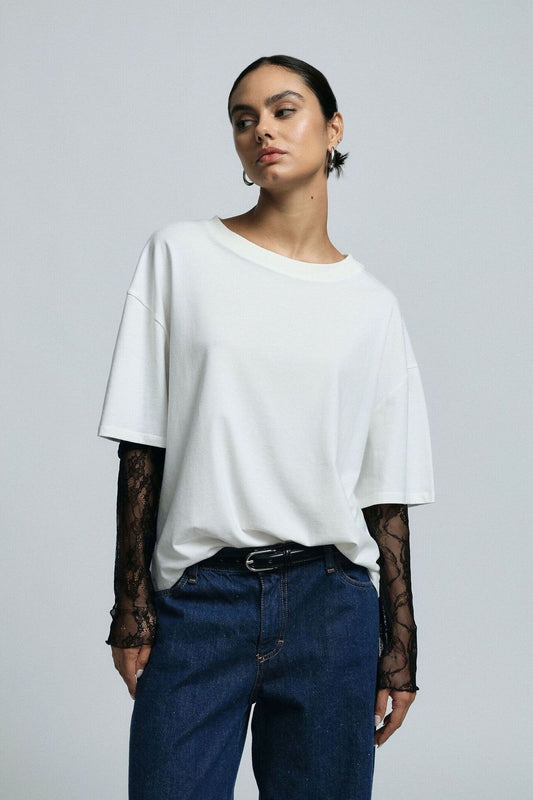  MADDY T-SHIRT WHITE - Vesta Donna 