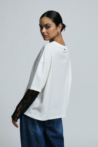 MADDY T-SHIRT WHITE - Vesta Donna 