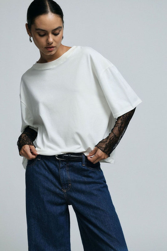  MADDY T-SHIRT WHITE - Vesta Donna 