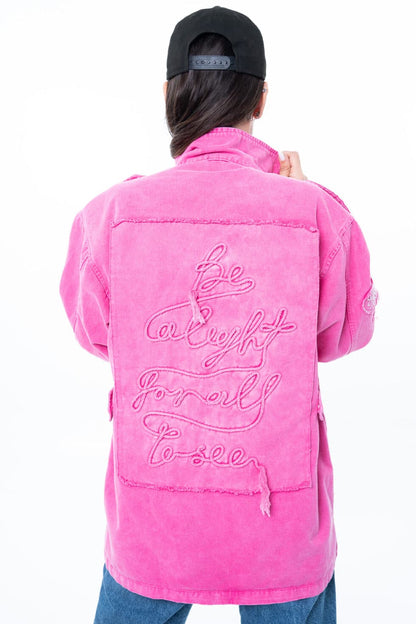 VERTIGO JACKET PINK