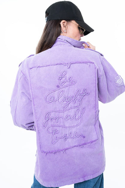 VERTIGO JACKET LILAC