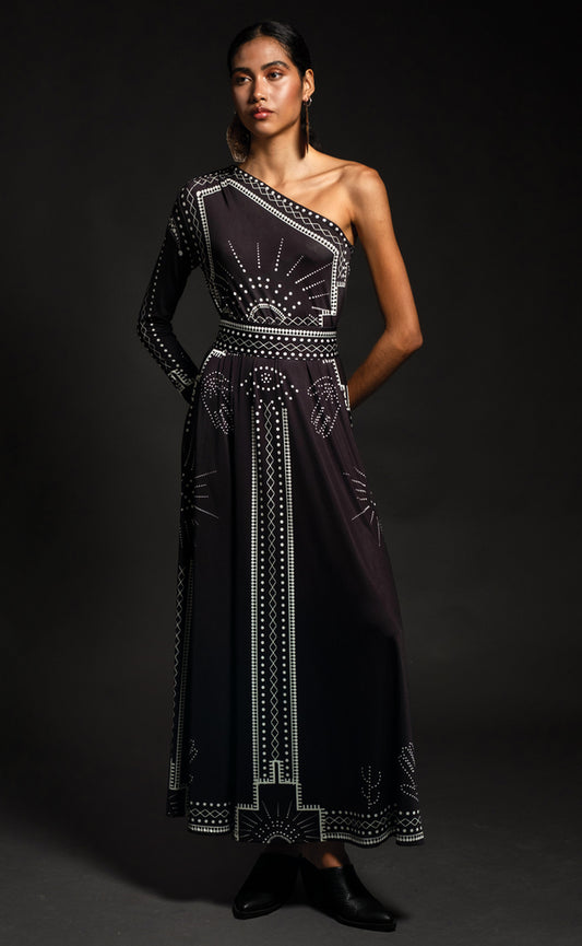 PROPHECY ONE SHOULDER LONG DRESS