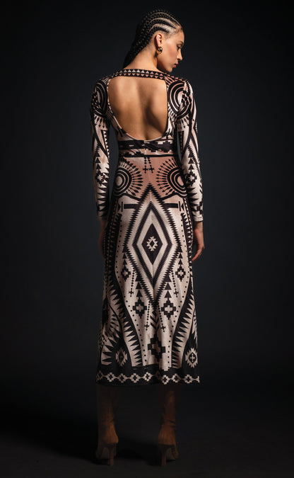 DIVINITY SLIT DRESS