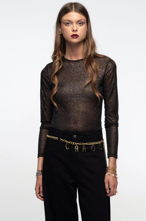 GLITTERING BODYSUIT