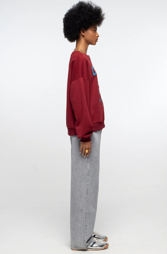 TIGRIS SWEATER BORDEAUX