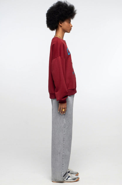 TIGRIS SWEATER BORDEAUX