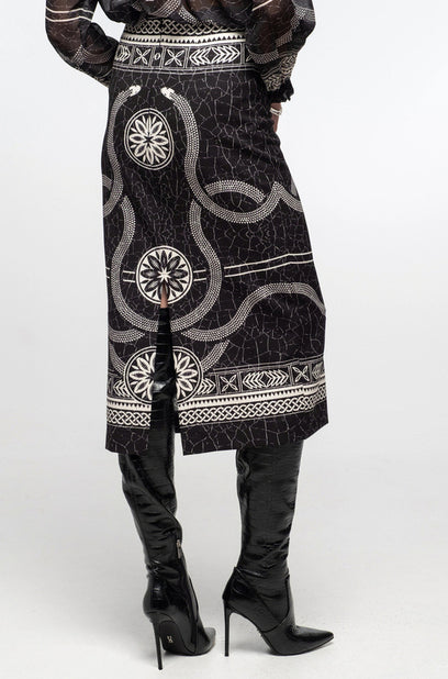 PHILOSOPHY MIDI SKIRT