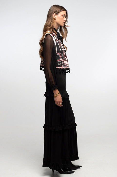 AGATHA JACKET GOLD FOIL